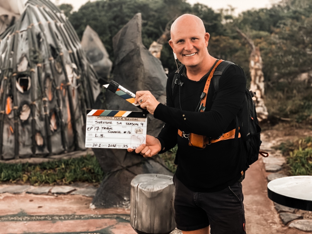 Leroux Botha, executive producer on set of Survivor South Africa. 